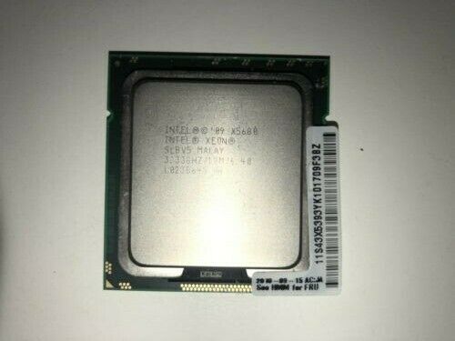 Intel Xeon X5680 3.33GHz 6 Core SLBV5 Processor Socket LGA1366 CPU Processor